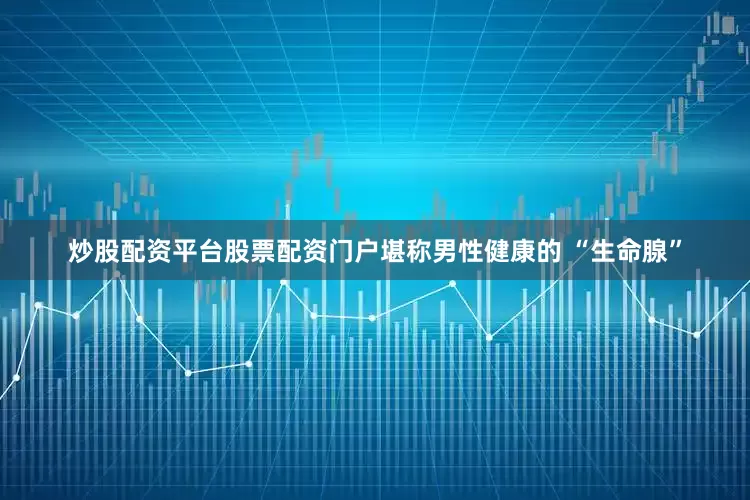 炒股配资平台股票配资门户堪称男性健康的 “生命腺”