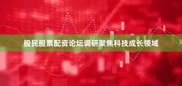 股民股票配资论坛调研聚焦科技成长领域