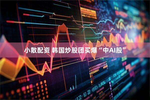 小散配资 韩国炒股团买爆“中AI股”